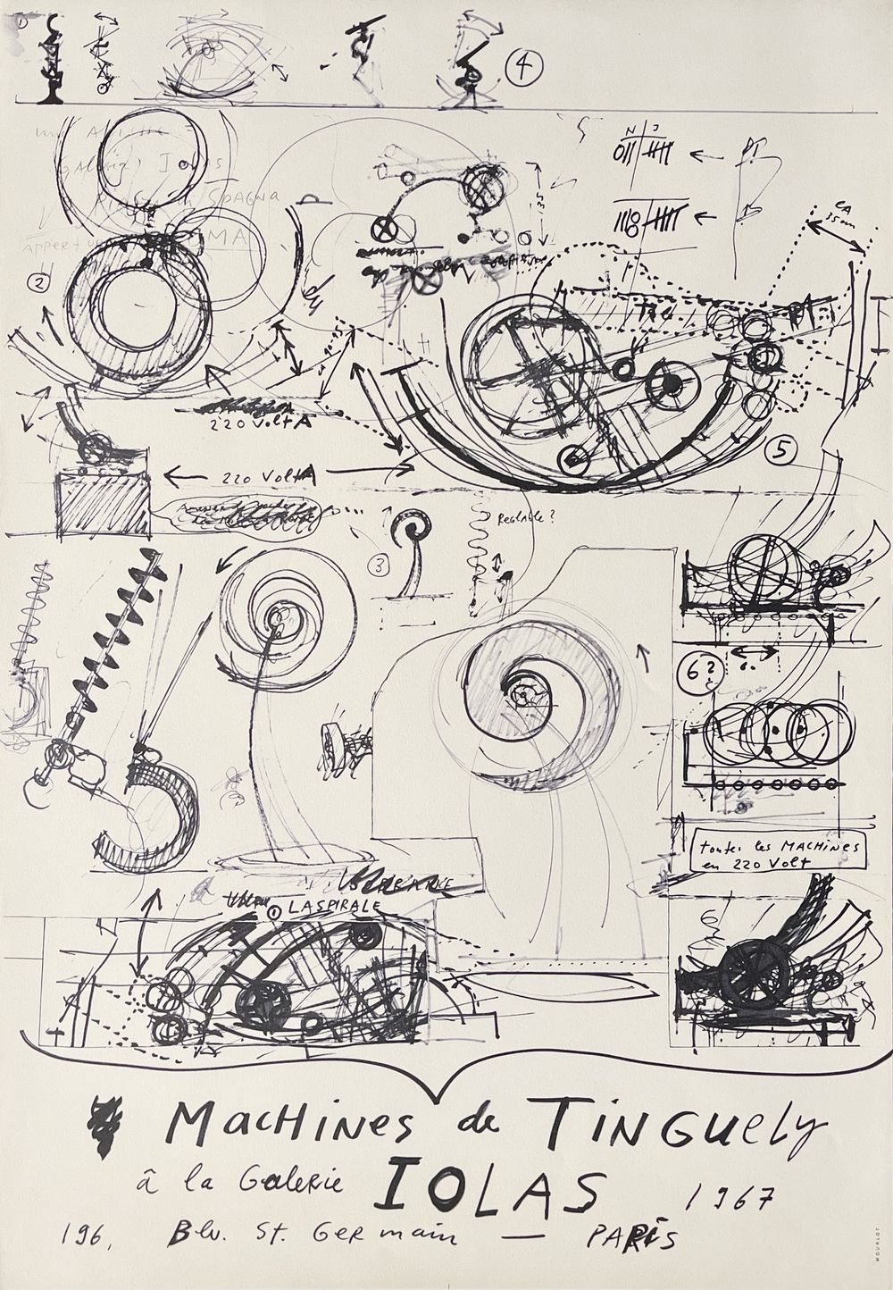 Expo 67 - Machines de tinguely à la Galerie Iolas