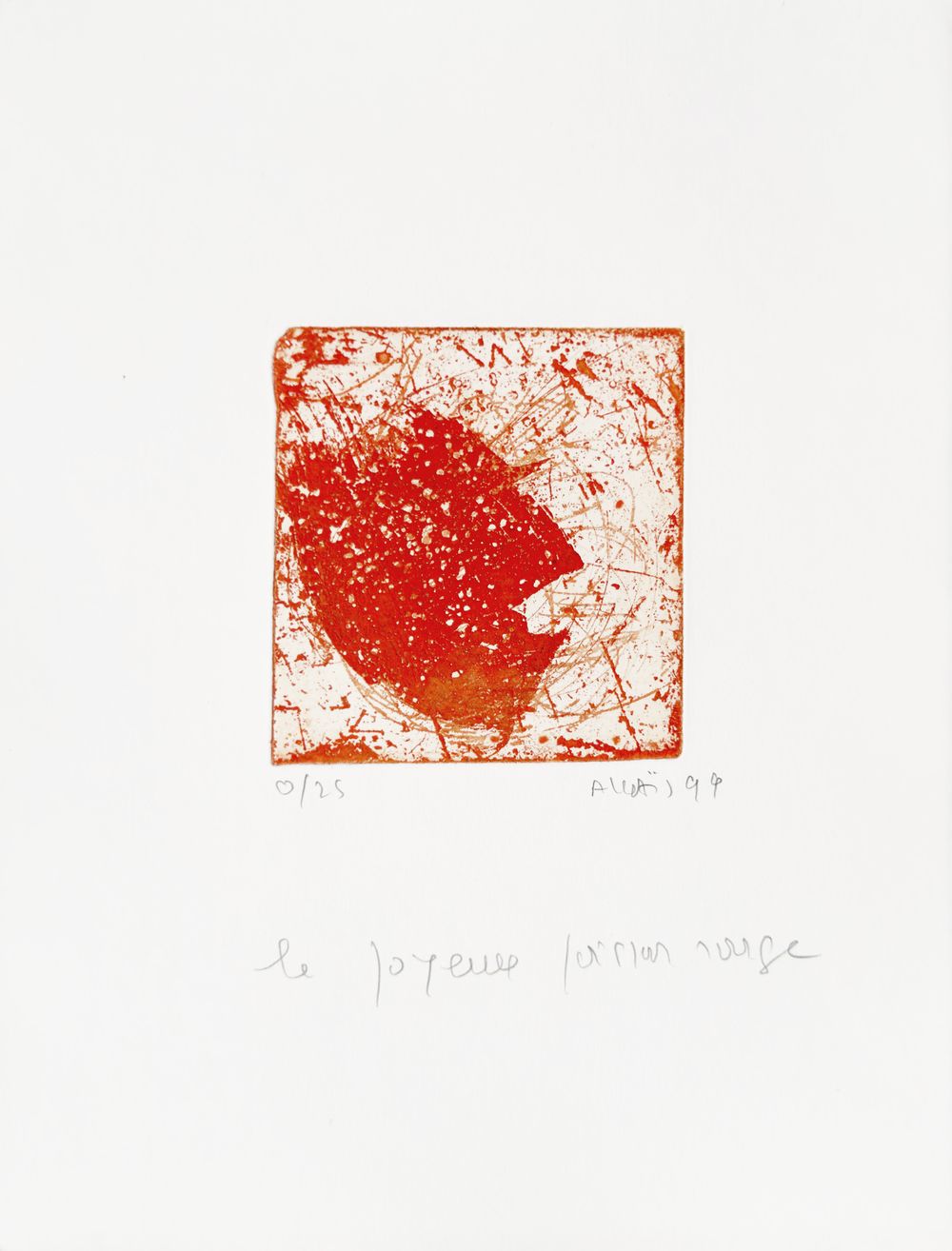 Composition 99-10 - Le joyeux poisson rouge