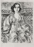 Femme au sofa