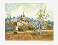 Russie - Zagorsk paysage d'automne