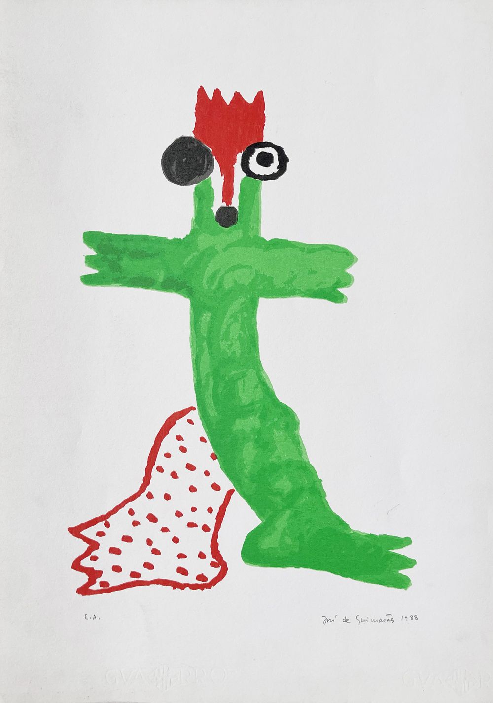 Dançarino verde