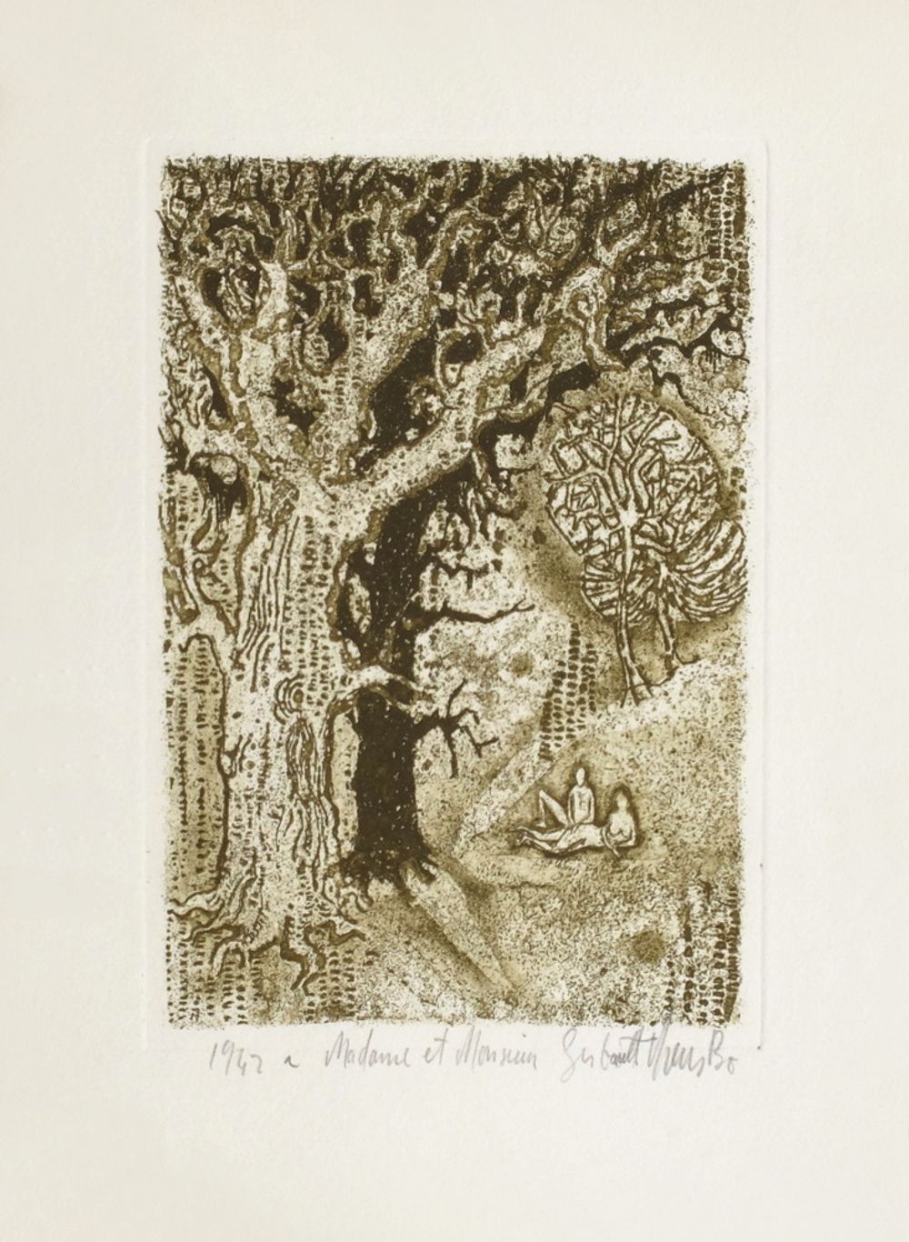 Petite scène de forêt II