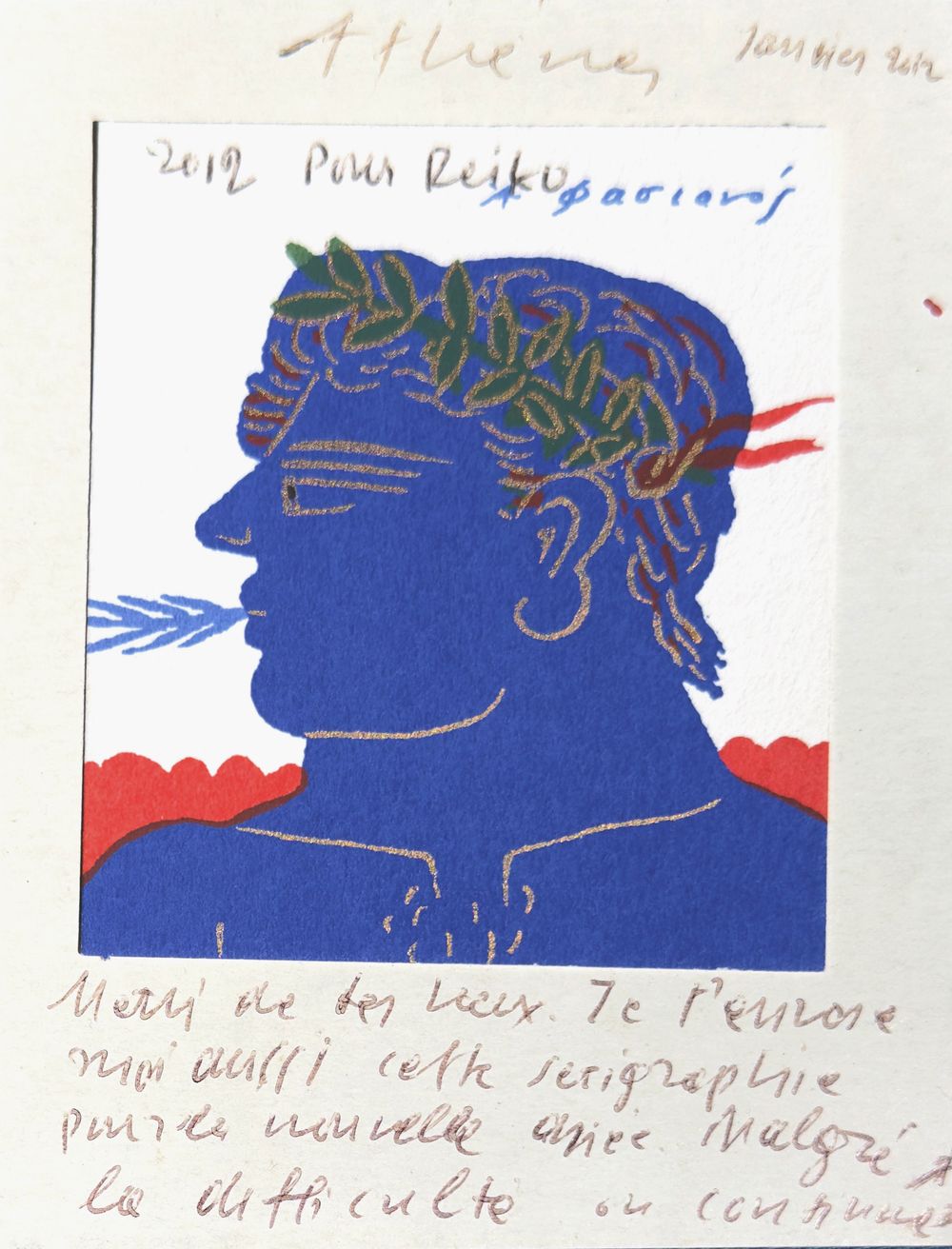 Profil bleu à l'épi II + L.A.S.