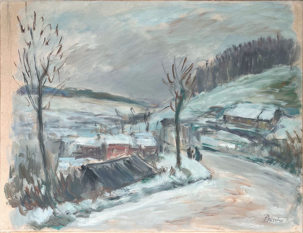 Jour de neige au Mont-Gargan