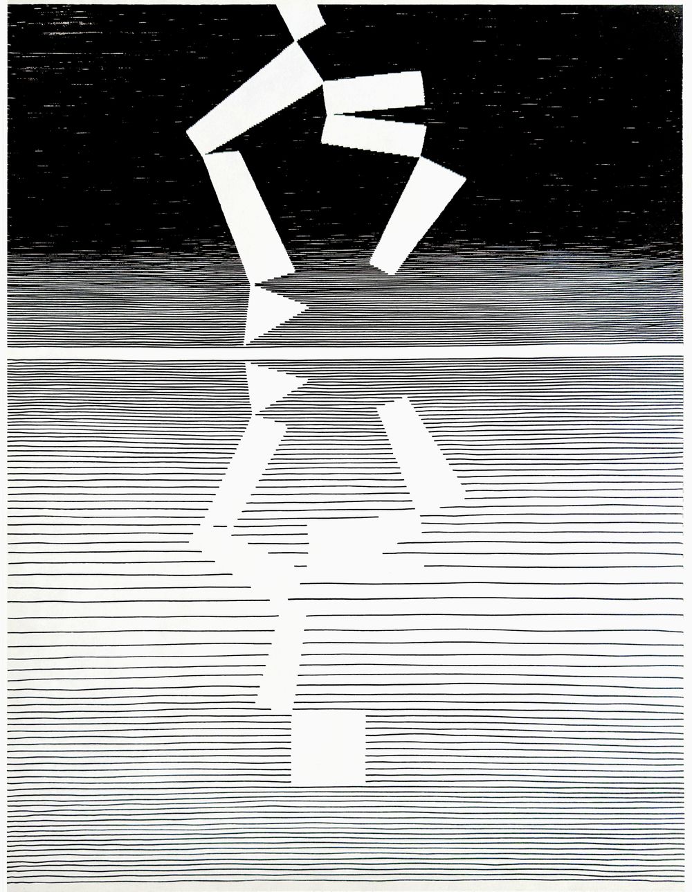 Parade aux miroirs (portfolio complet 8 sérigraphies) — vue 3