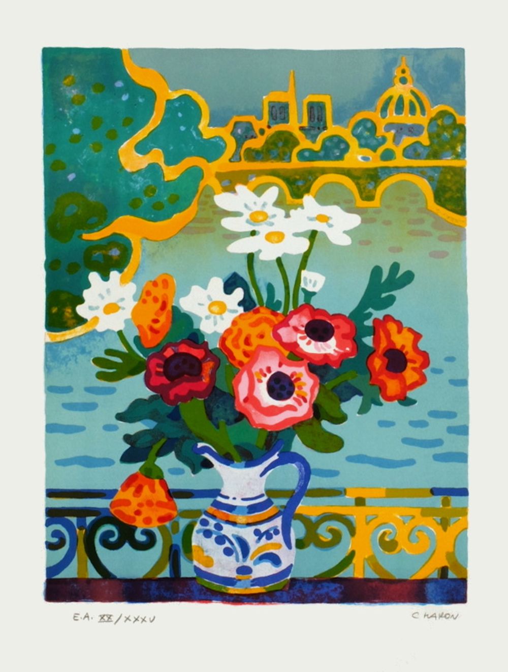 Bouquet à Paris