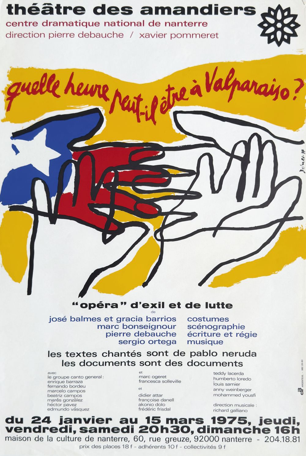 Quelle heure peut-il être à Valparaiso ?