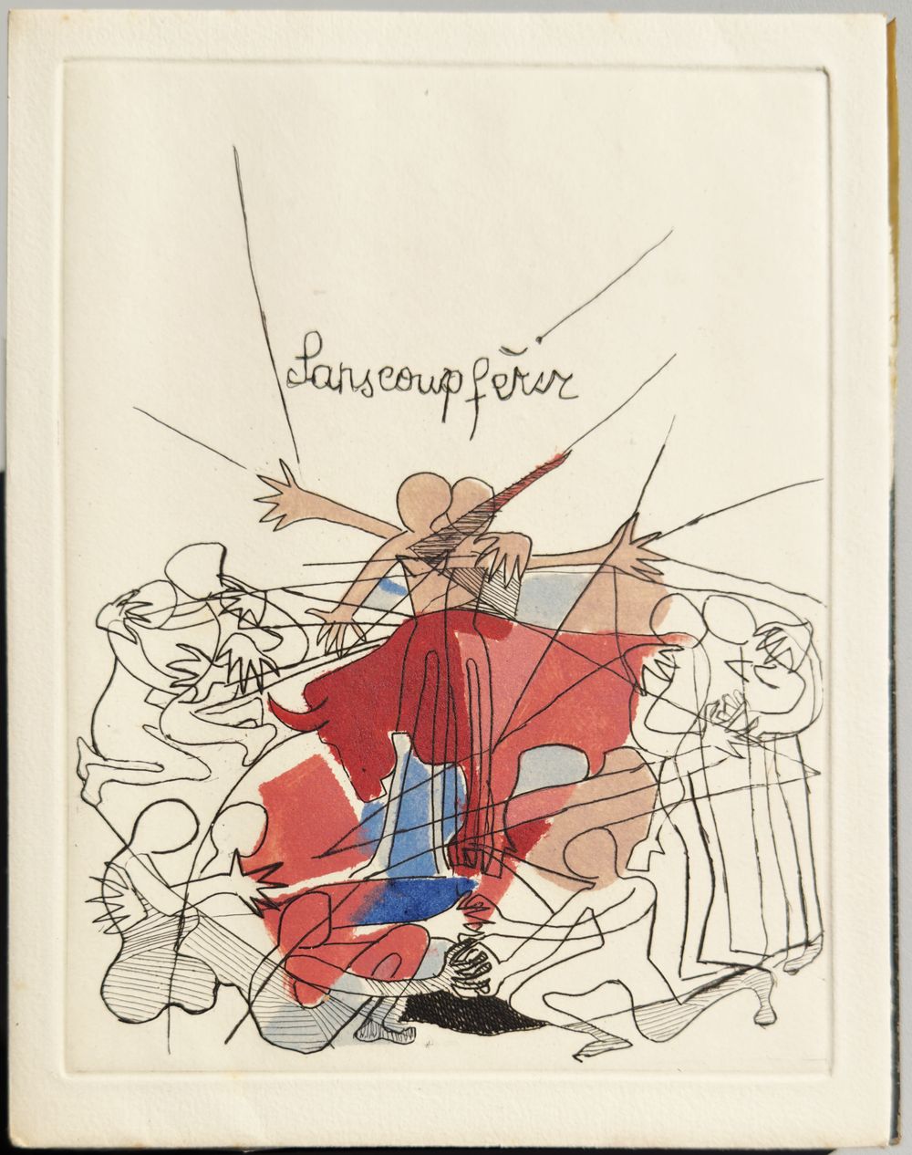 Sans coup férir (suite of 12 etchings - book signed by Tzara and Roger)