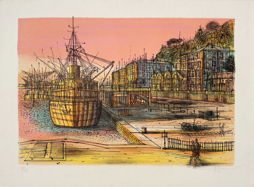 Bâteau à quai
