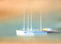 Reflets à l'aube I