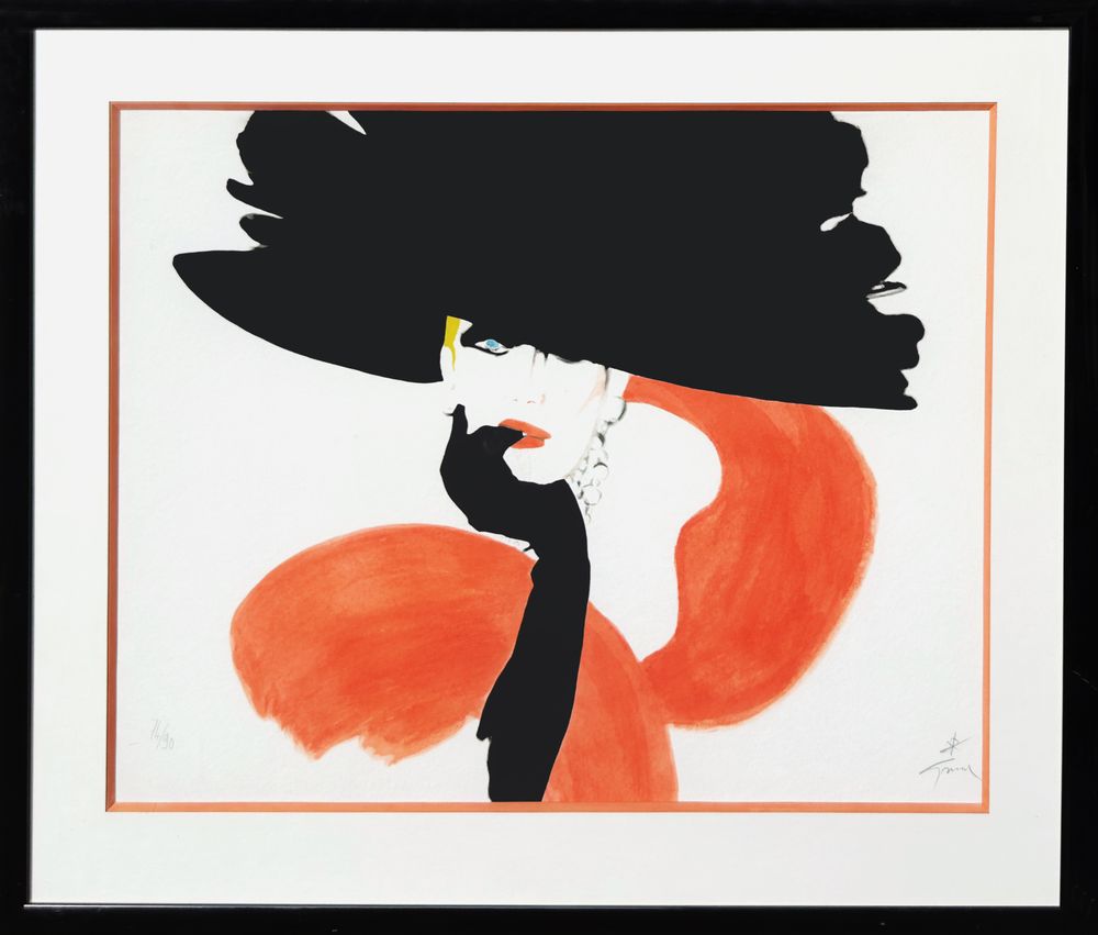 Femme au chapeau — vue 2