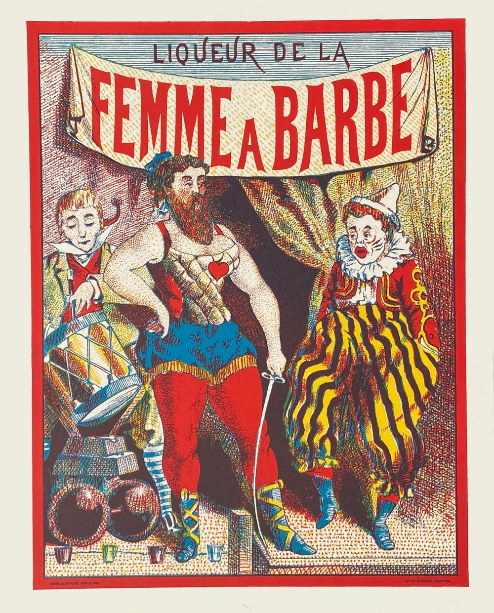 Liqueur de la femme à barbe