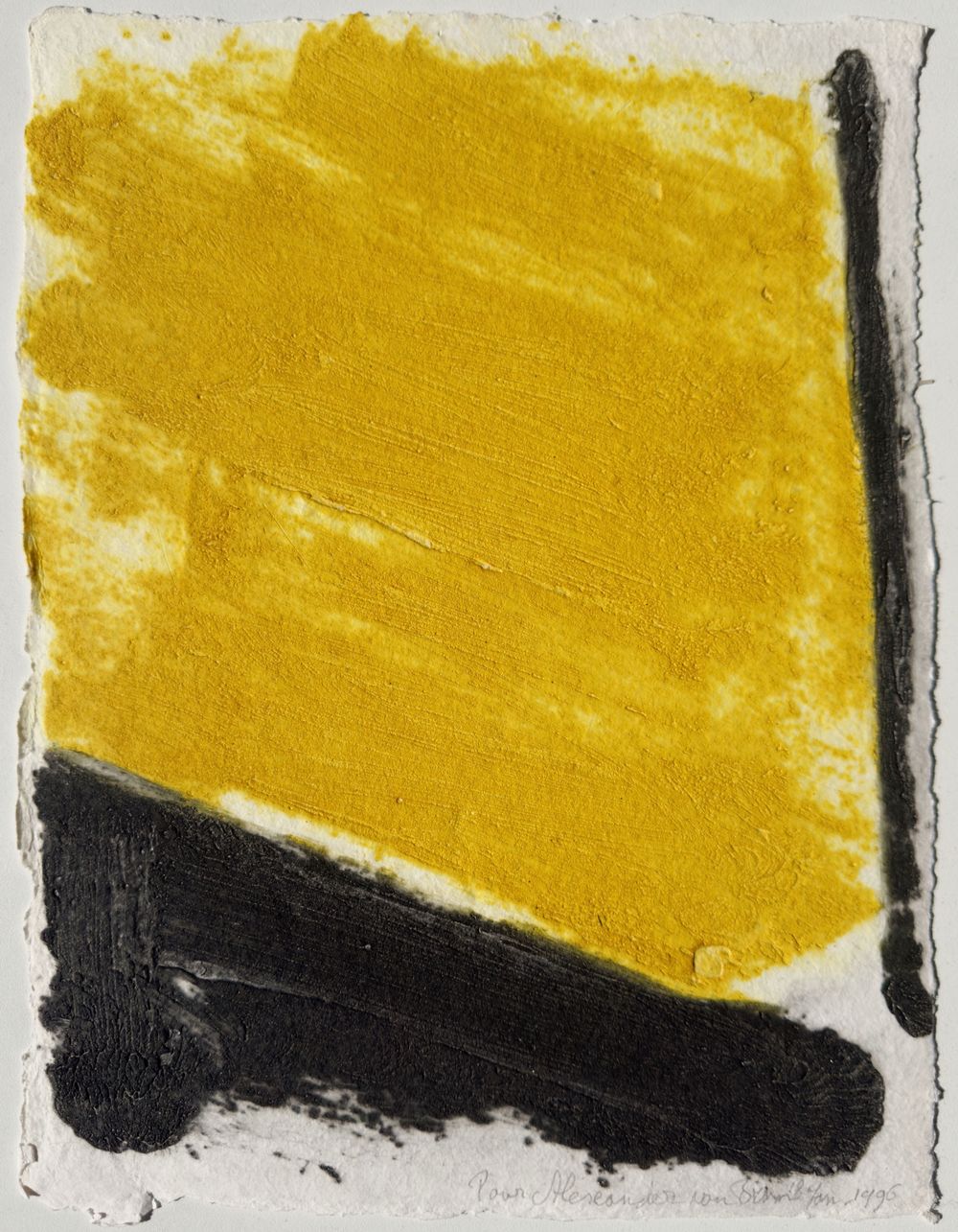 Jaune et noir II
