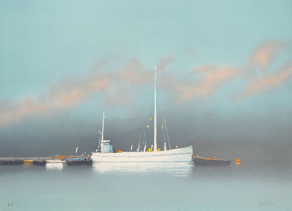 Le mât blanc
