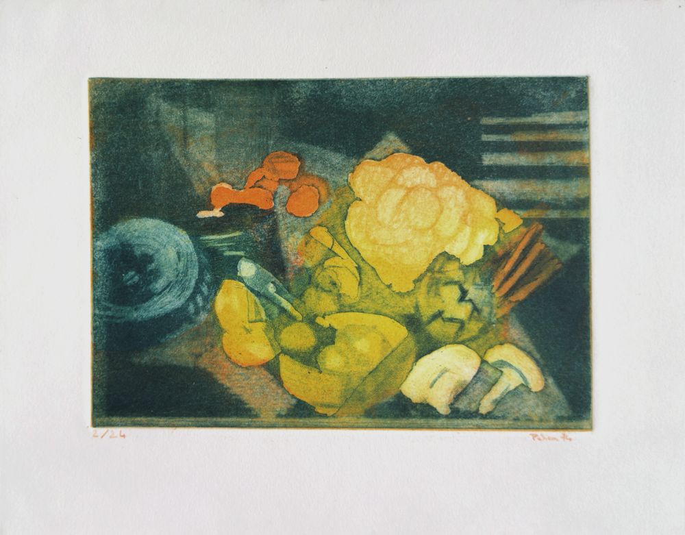 Nature morte au chou-fleur