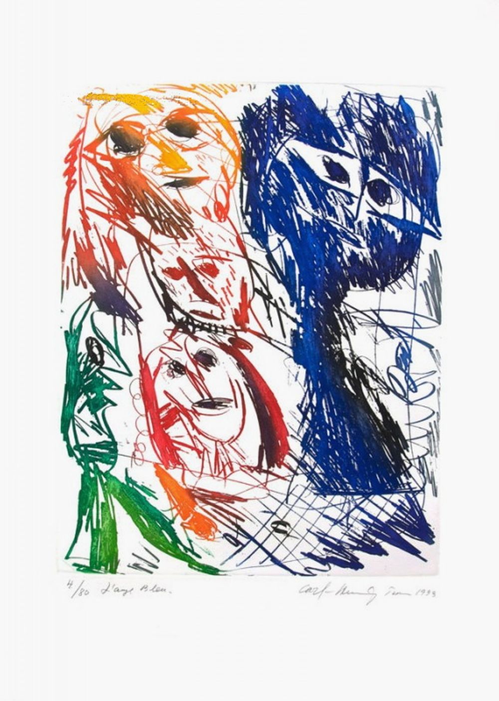L'ange bleu