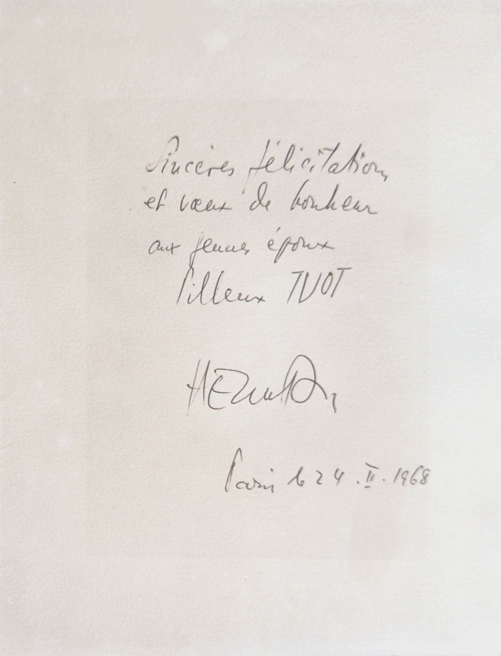 Carte de voeux — vue 2