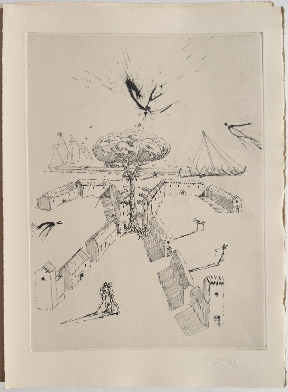 Poèmes secrets d'Apollinaire (with suite of etchings) — vue 5