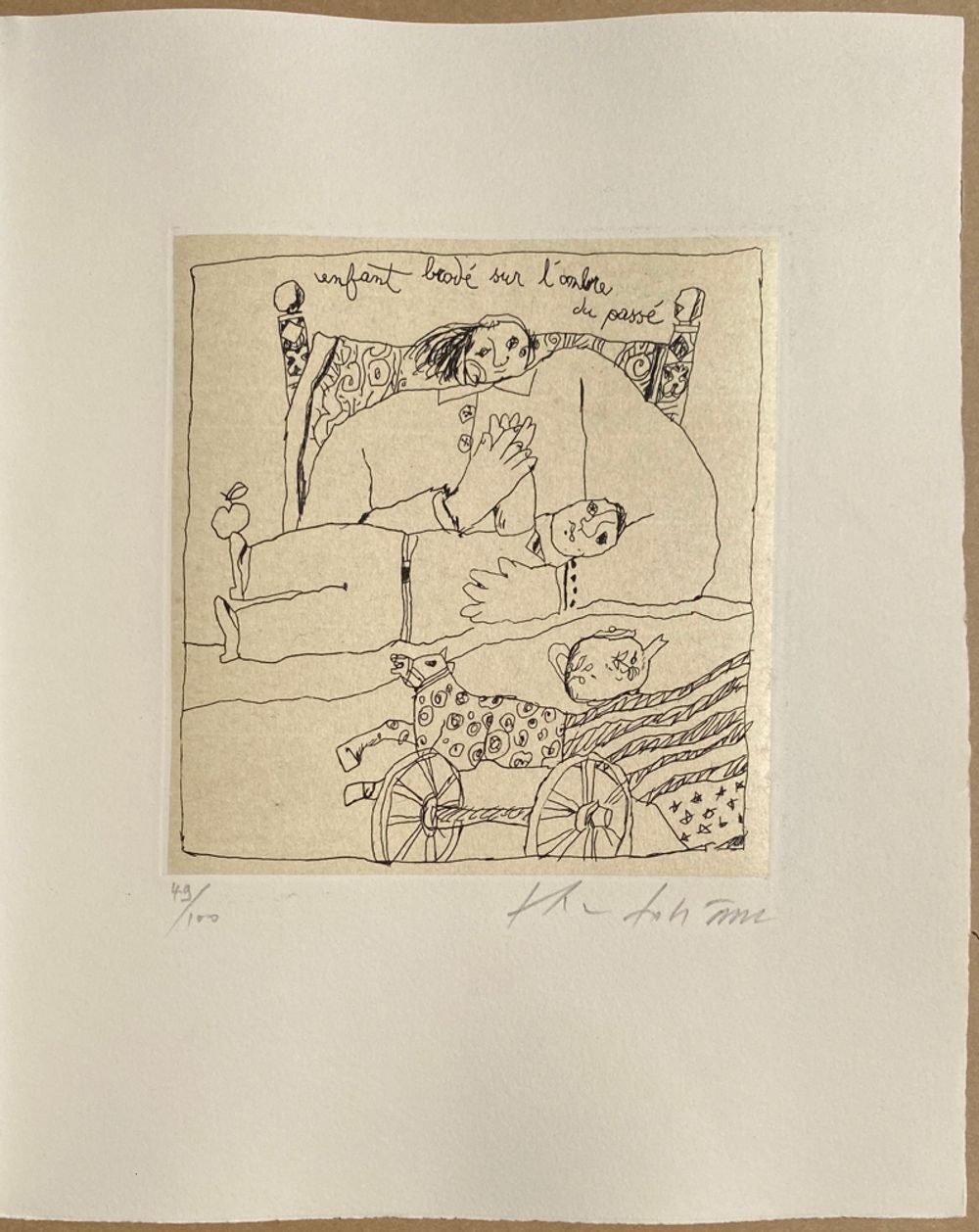 Gouttes d'ombre sur la peau des jours (6 gravures) — vue 5