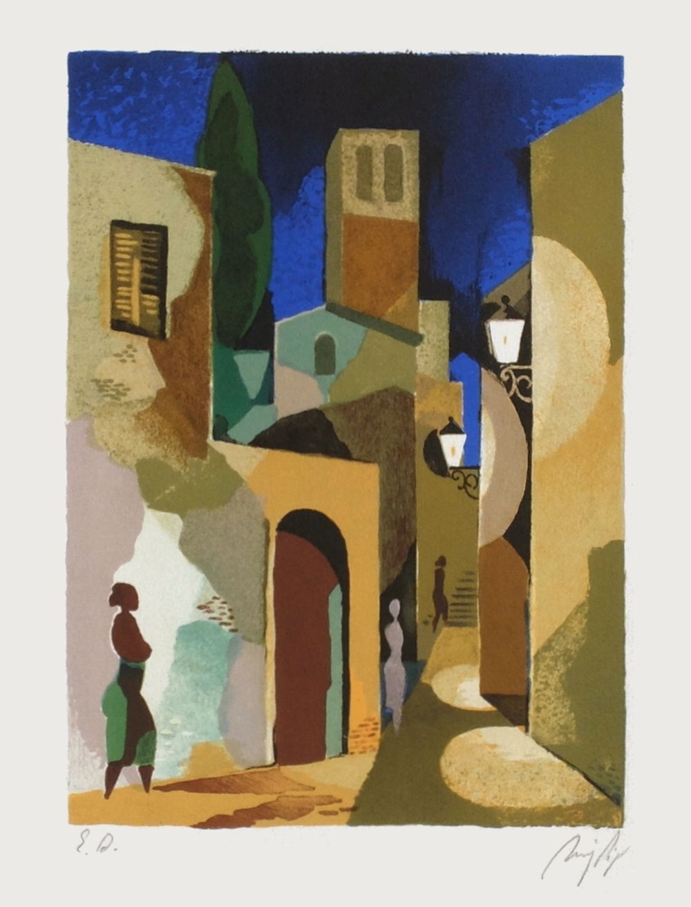 Lumière dans les fenêtres
