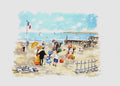 Bord de plage