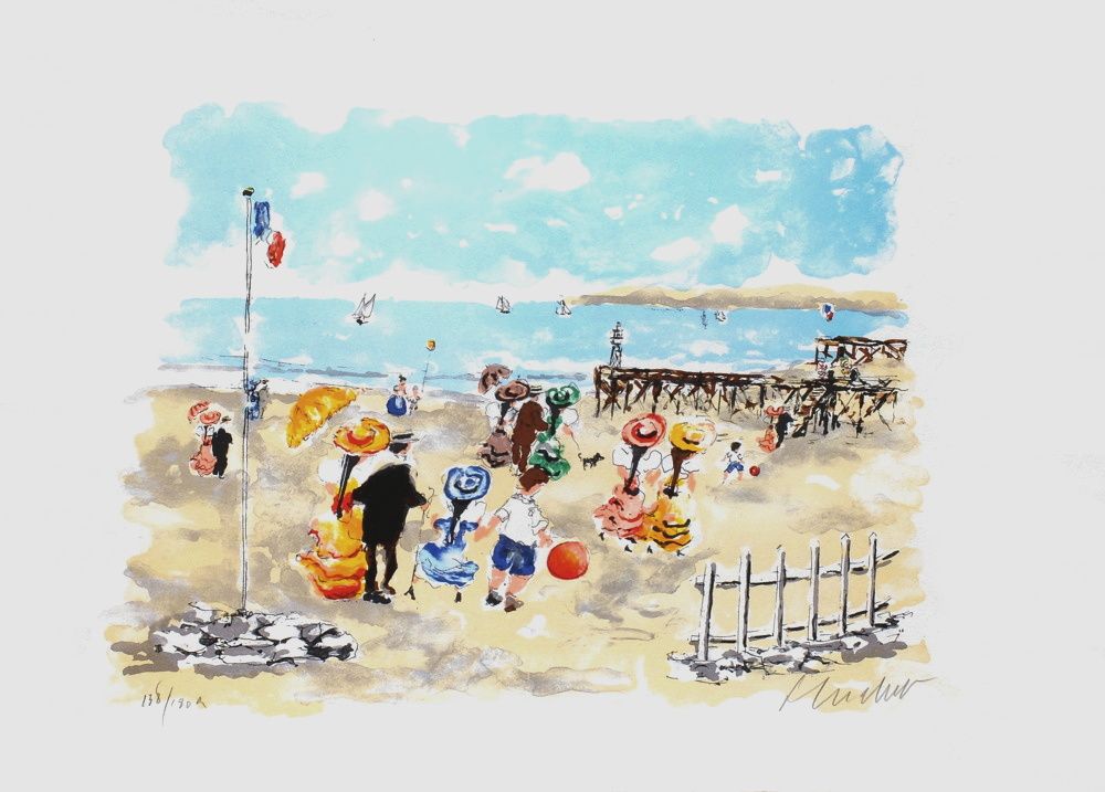 Bord de plage