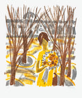 Femme au bouquet