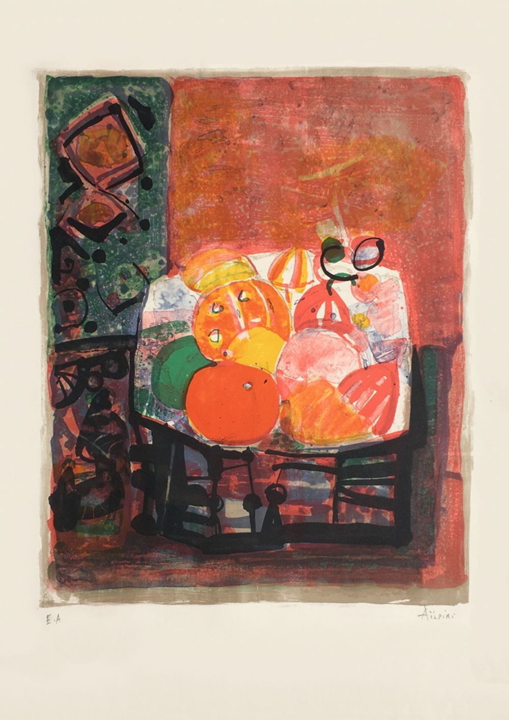 Le panier de fruits