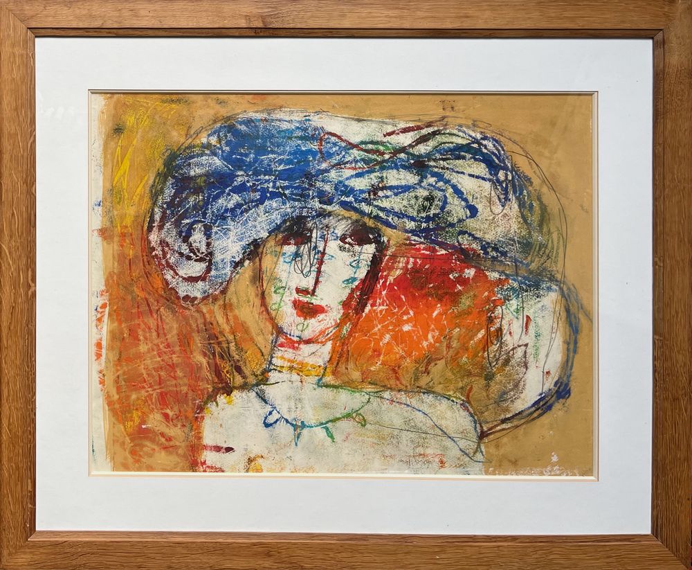 Femme au chapeau