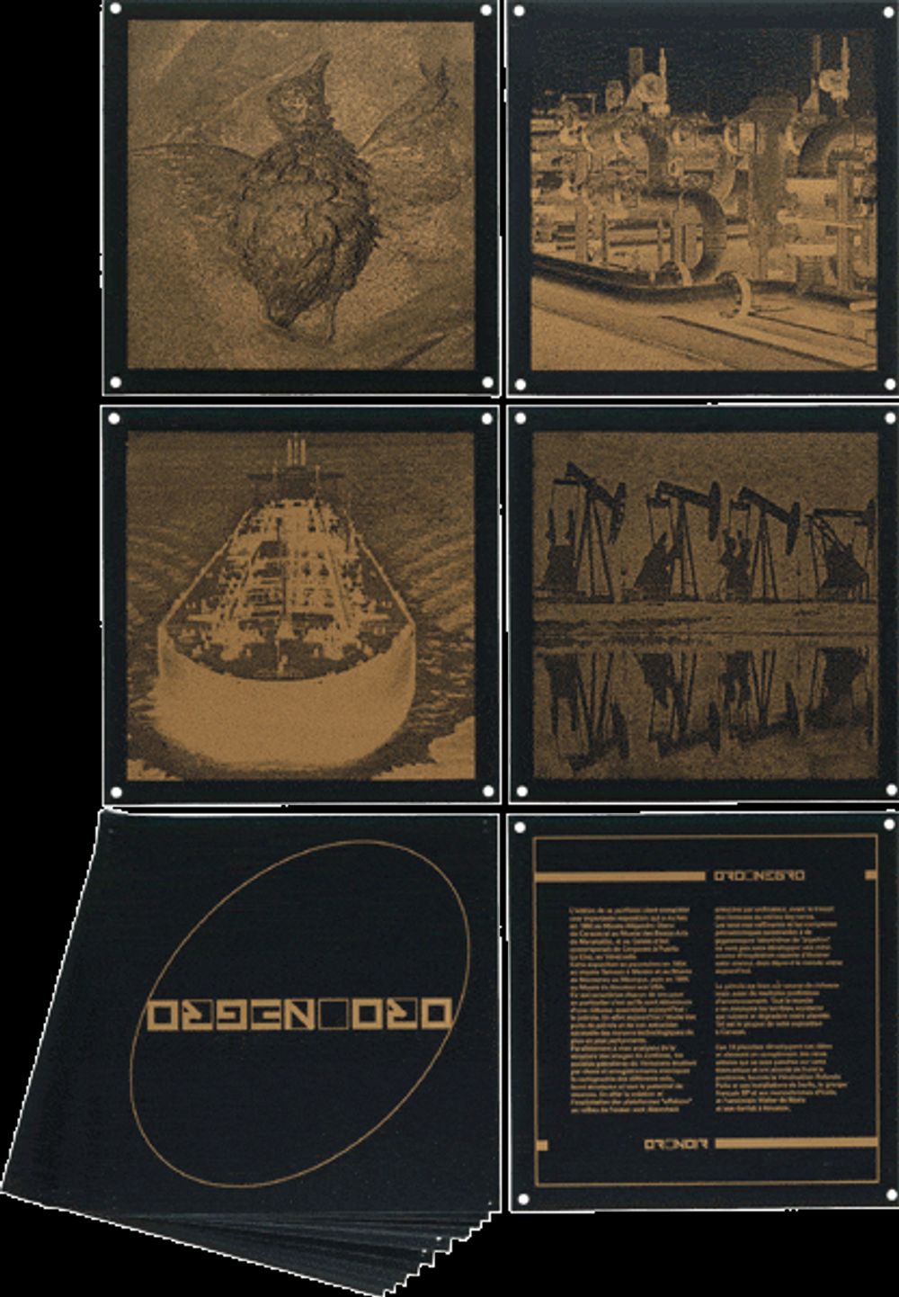 Oro Nero (portfolio de 16 estampes)