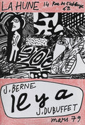 Expo 79 - La Hune - J. Berne il y a Dubuffet