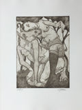 Ecuyère, homme cheval