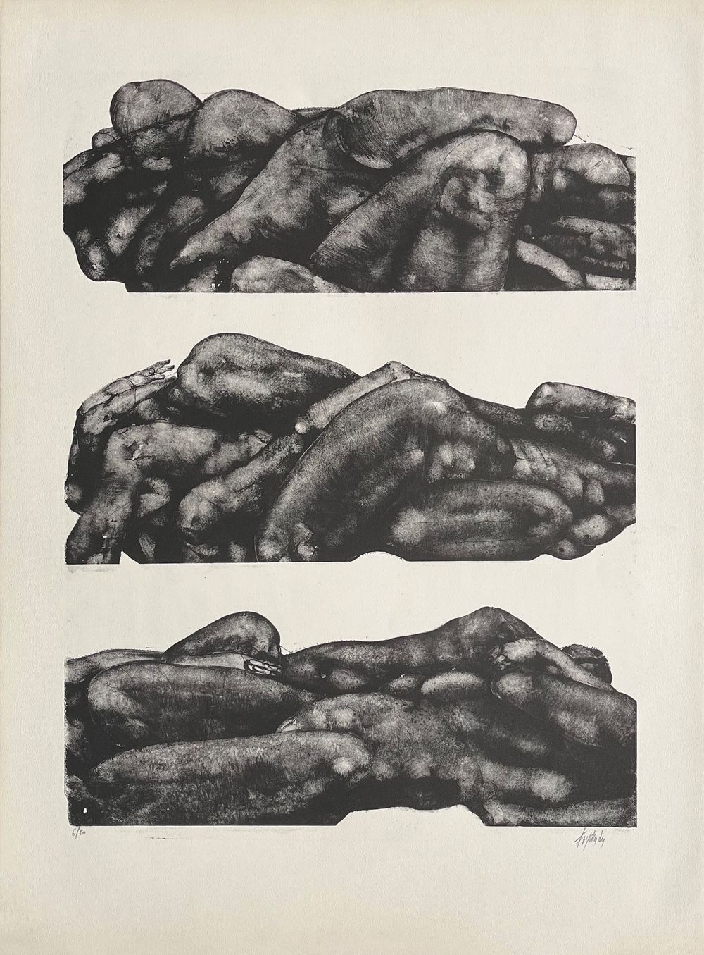 Couple enlacés