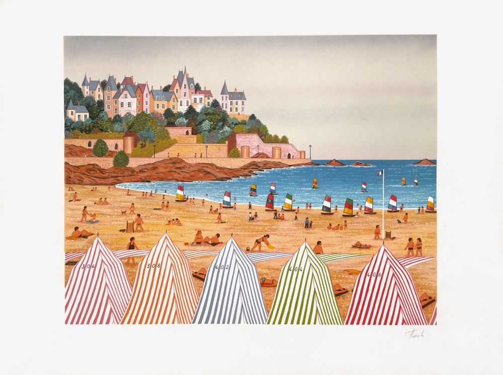 La plage de Dinard