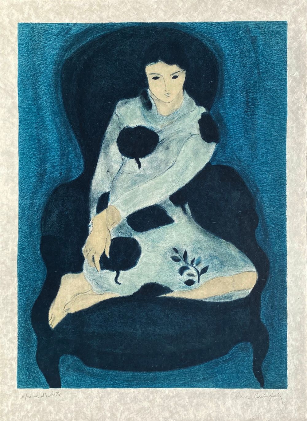 La robe à ramages I