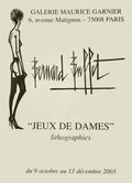 Expo 2003 - Galerie Maurice Garnier - Jeux de Dames