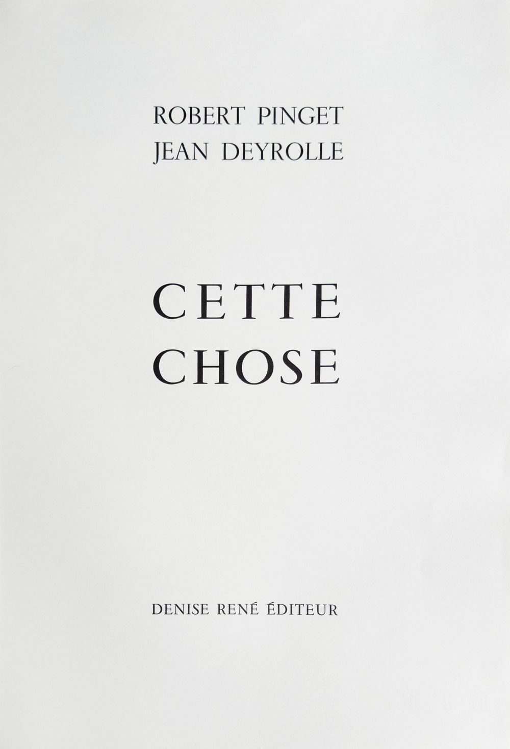 Cette chose