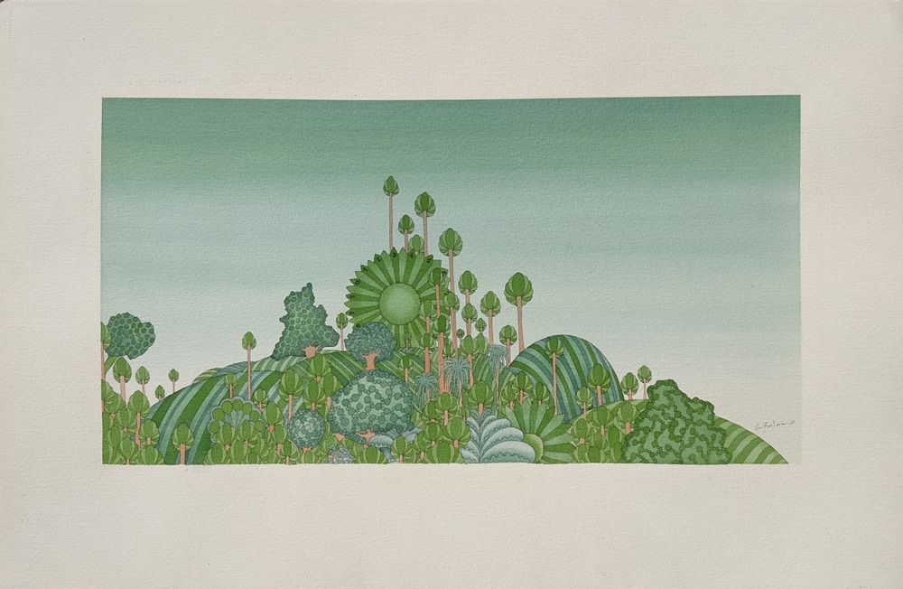 Paysage tropical
