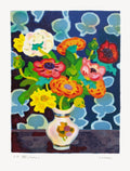 Bouquet et tapisserie