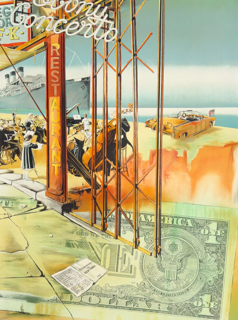 Stravinsky in New York (dyptique) — vue 3