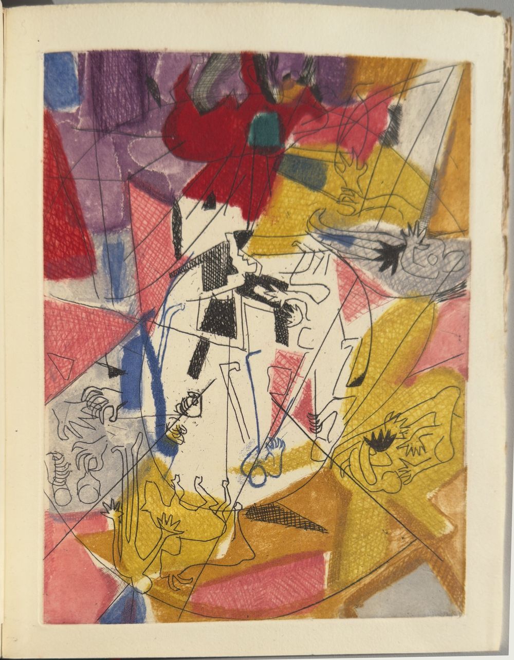 Sans coup férir (suite of 12 etchings - book signed by Tzara and Roger) — vue 4