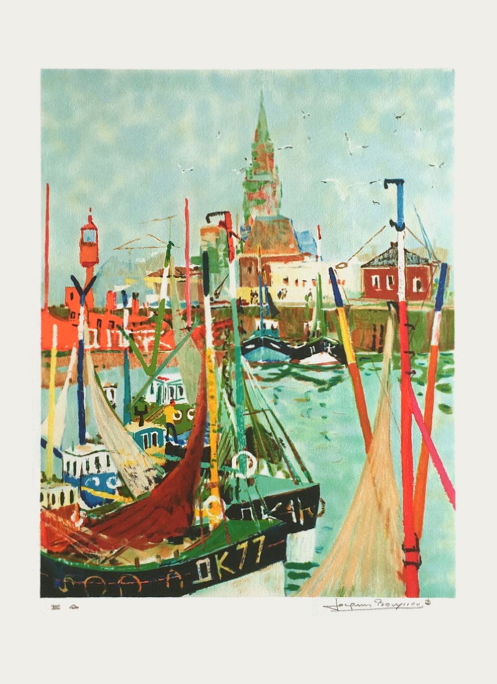 Dans le port de Dunkerque