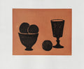 Bol et verre aux fruits