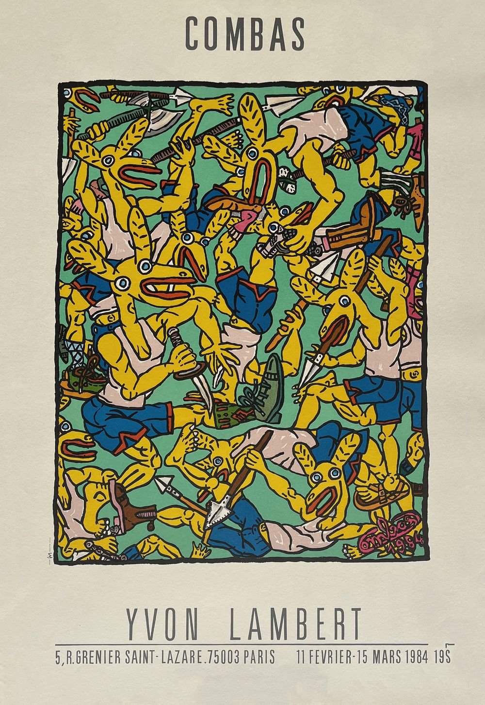 Expo 1984 - Galerie Yvon Lambert