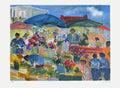 Scène de marché