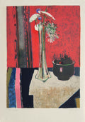 Nature morte aux fleurs et aux cerises