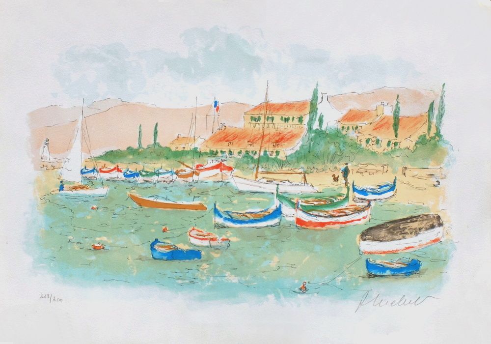 Saint Tropez, plage des Canebiers