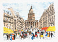 Paris, le Panthéon et la rue Soufflot II