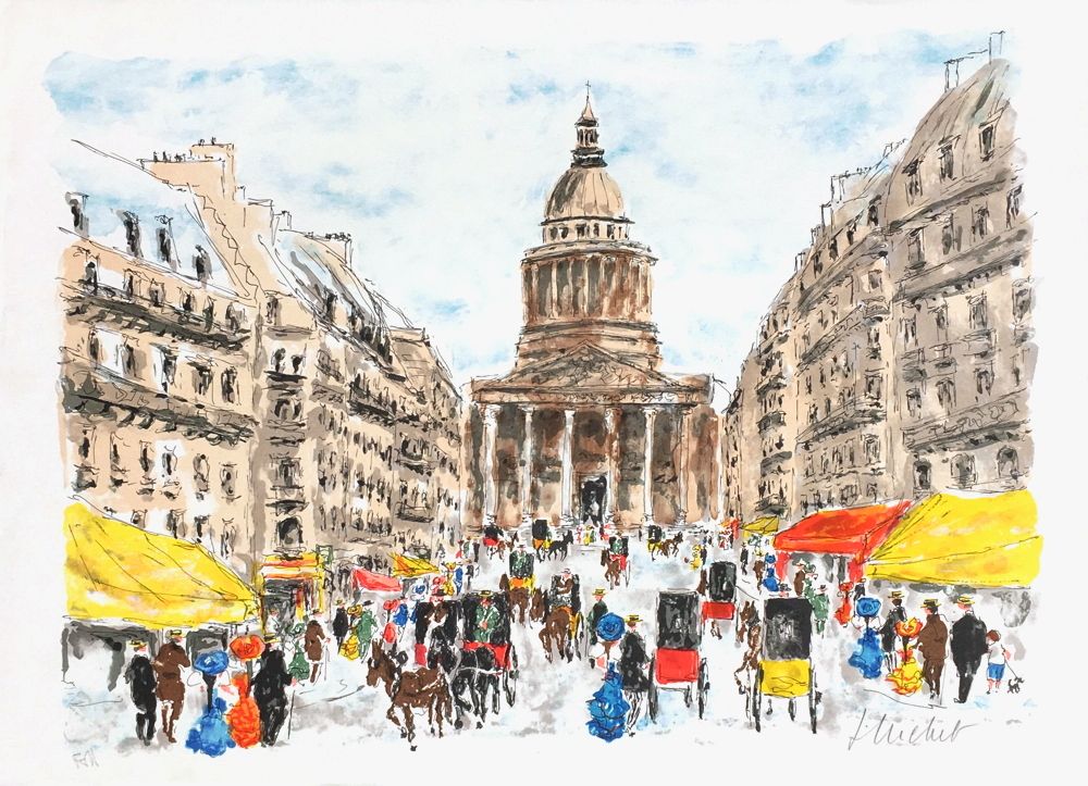 Paris, le Panthéon et la rue Soufflot II