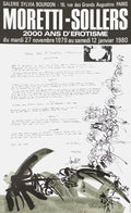Expo 80 - Galerie Sylvia Bourdon - Moretti - Sollers